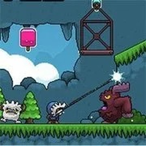 Glacial Hop: Frozen Platform Quest