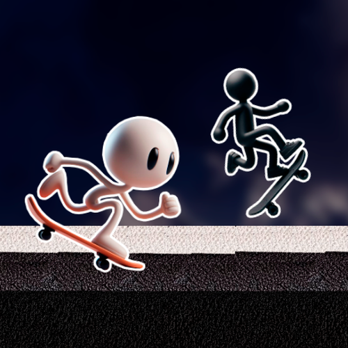 Stickman Star Collector Arcade