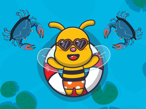 Swimming Bee Arcade Challenge