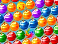 Winter Bubbles Puzzle Game