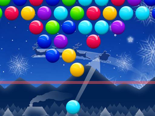 Festive Bubble Pop Puzzle