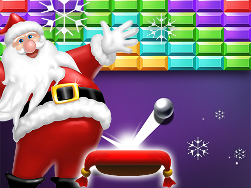 Festive Brick Breaker Arcade