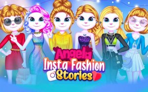 Angela Insta Fashion Stories - Social Media Stylist Online Game
