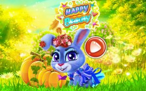 Happy Bunny Pet Care & Fashion Online Game