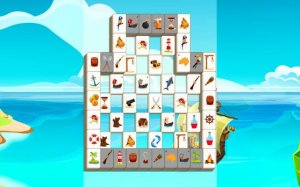 Mahjong Pirate Plunder Journey - Free Online Tile Matching Puzzle Game