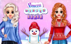 Princess Winter Style: Cute Dress Up Game Online