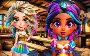 Royal Rebellion Punk Magic Dress Up Game Online