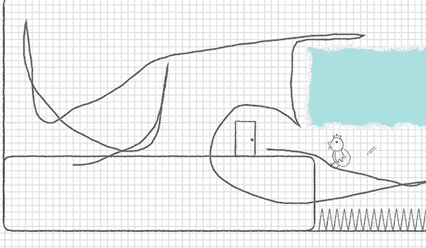 Chicken Path Puzzle