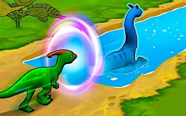 Dinosaur Shape Shift Runner